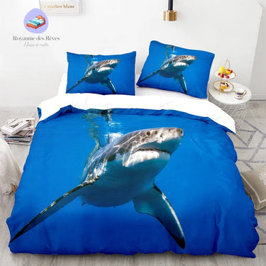 Housse de Couette Requin Océan
